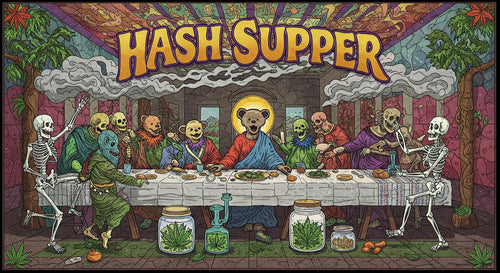 The Hash Supper Dab Towel